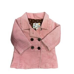Old Navy pink corduroy jacket Size 6-12 Months
